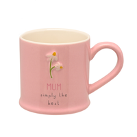 Widdop Love Life Mug Embossed Mum