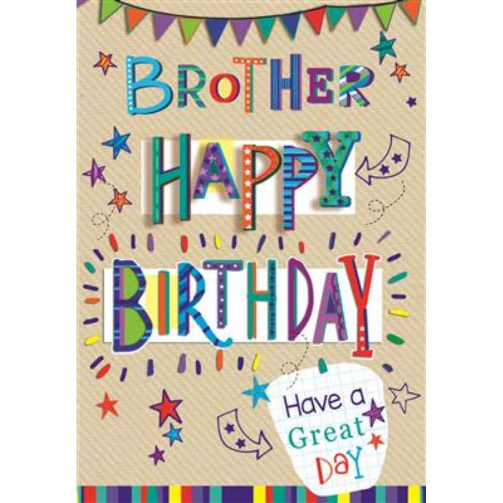 Simon Elvin C50 Birthday Brother 6pk