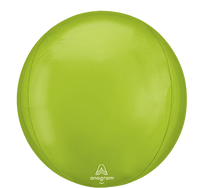 Anagram Foil Balloon Vibrant Green Orbz 16