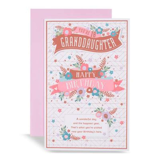Prelude C375 Birthday Granddaughter 6pk