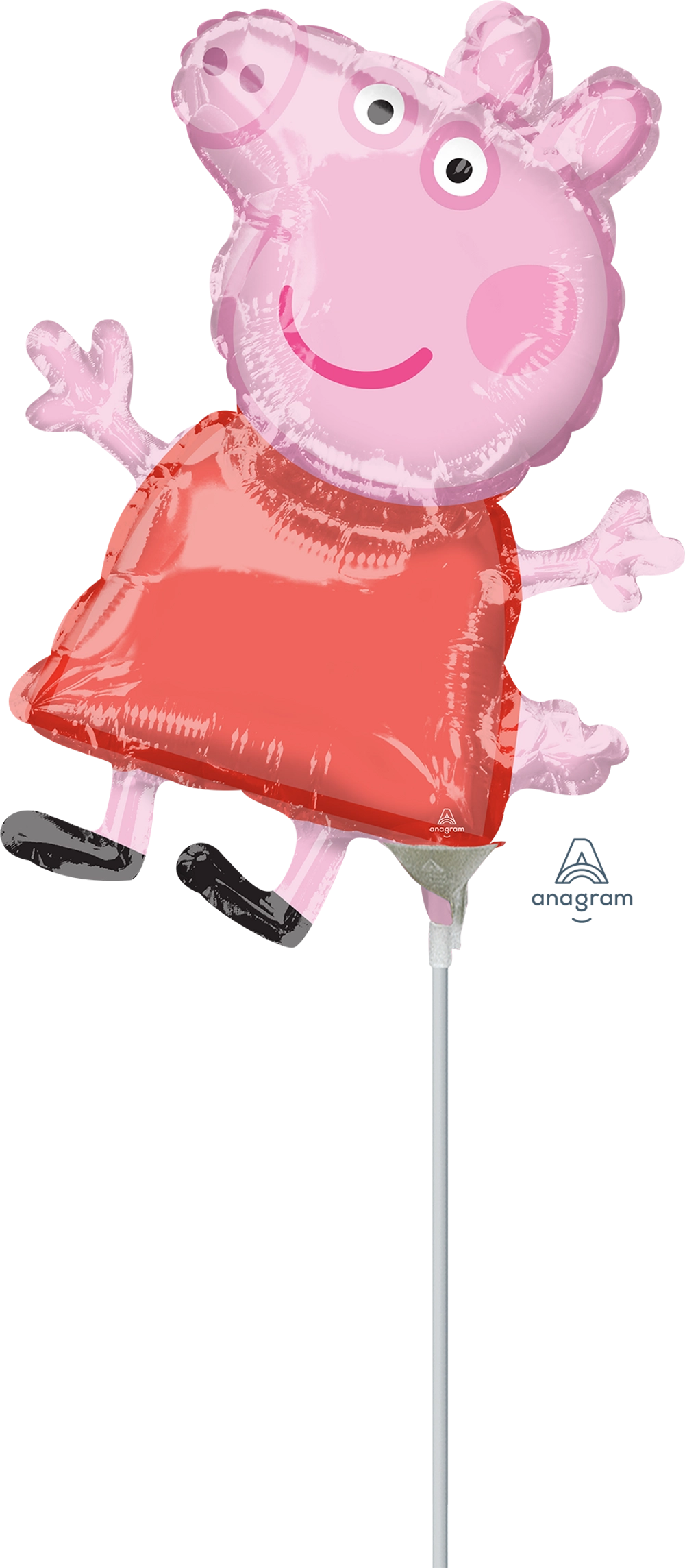 Anagram Peppa Pig 14" Air Fill Foil Balloon Loose