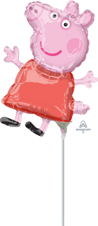 Anagram Peppa Pig 14" Air Fill Foil Balloon Loose