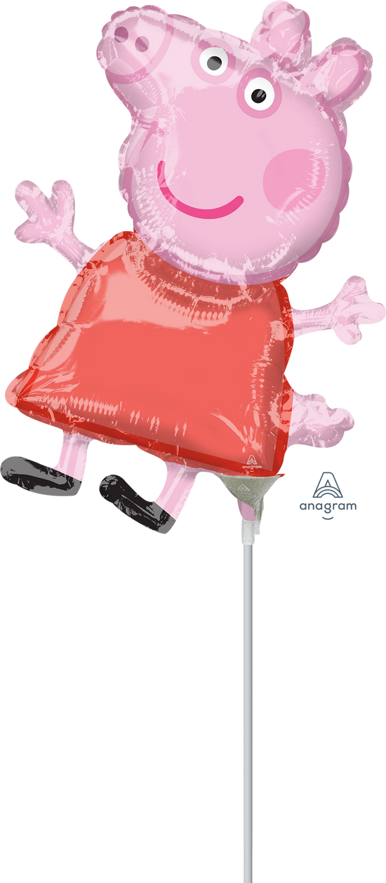 Anagram Peppa Pig 14" Air Fill Foil Balloon Loose