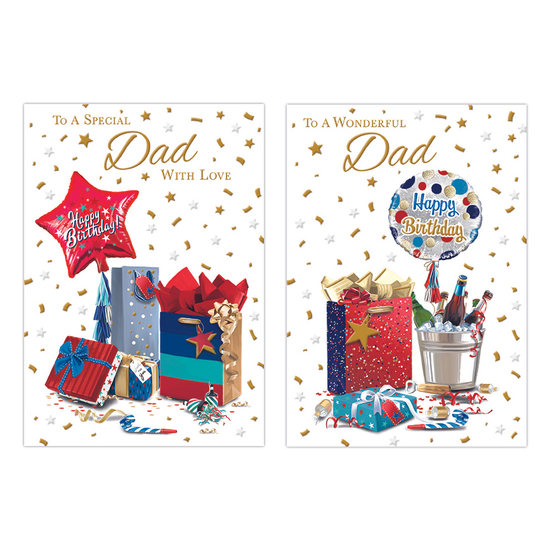 Poppyhill 12 Pack Cards C50 Birthday Dad