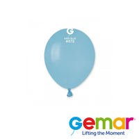 Gemar Baby Blue 5" Latex Balloons 50pk