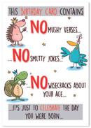 Simon Elvin C50 Birthday Humour Assorted 12x6pk