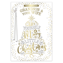 Prelude 6 Pack Cards C90 Christmas Grandson & Wife