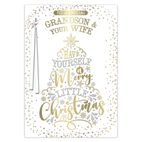 Prelude 6 Pack Cards C90 Christmas Grandson & Wife
