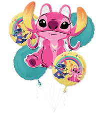 Anagram Foil Balloon Bouquet Disney Lilo & Stitch