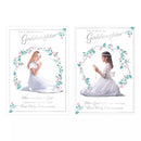 Poppyhill C50 Communion Goddaughter greeting cards, 12-pack, featuring elegant religious designs and heartfelt messages.