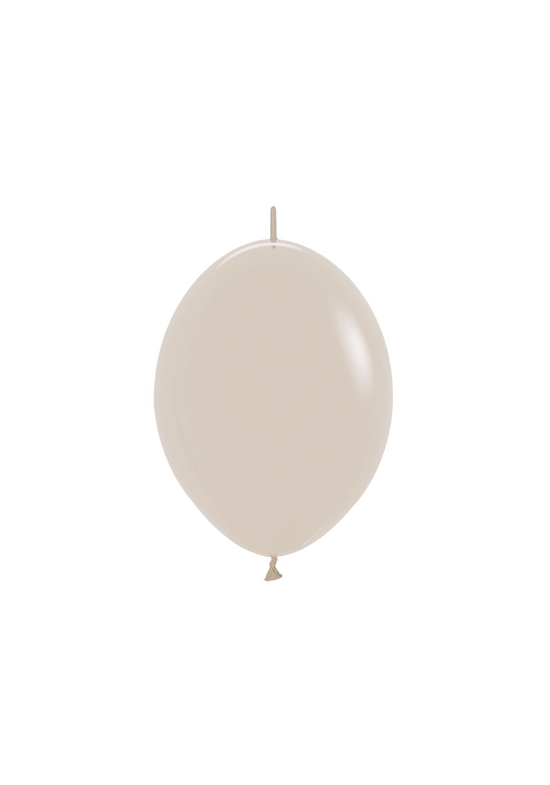 Sempertex Fashion White Sand 6" Link-O-Loon 50pk