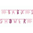Unique Pink Elephant Jointed Banner 1.6m