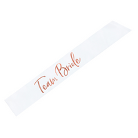 PartyDeco Team Bride Sash 75cm