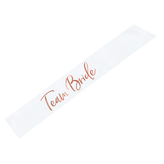PartyDeco Team Bride Sash 75cm