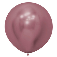 Sempertex Reflex Pink 24" Latex Balloons 3pk