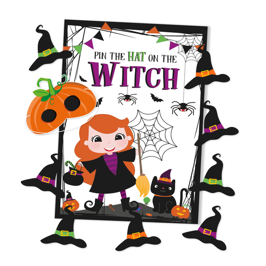 Eurowrap Pin The Hat On The Witch Game