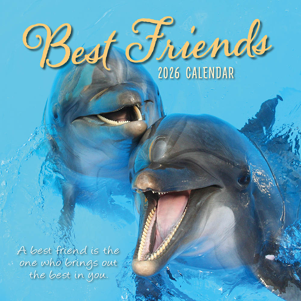 Gifted Stationery Calendar Best Friends 2027