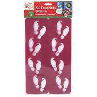 Elf Footprint Stencil 2 Pack