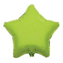 Oaktree Foil Balloon Lime Green Star 19"