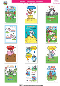 Simon Elvin Birthday Humour Assortment 12x6pk