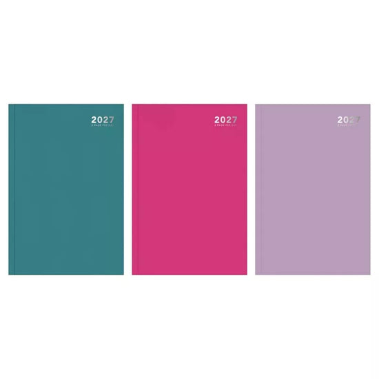 Diary A4 2DAP Appt Bright 2027 5pk
