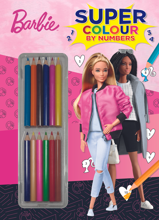 Alligator Products Colour By Number Barbie