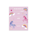 20pk Party Invites Unicorn BD