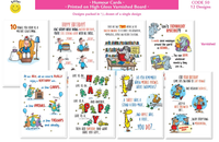 Simon Elvin Birthday Humour Assorted 12x6pk