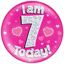 Oaktree Badge 7 Today Pink Jumbo 6