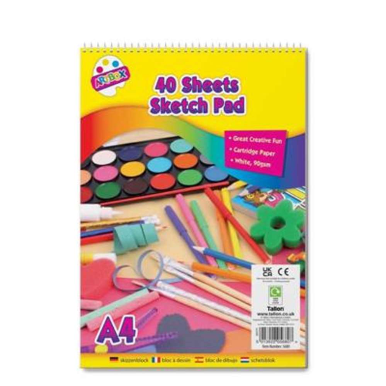 Tallon Sketch Pad A4 40 Sheets