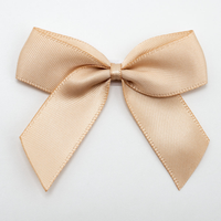 Italian Options 12 Pack Ribbon Bows Champagne 5cm