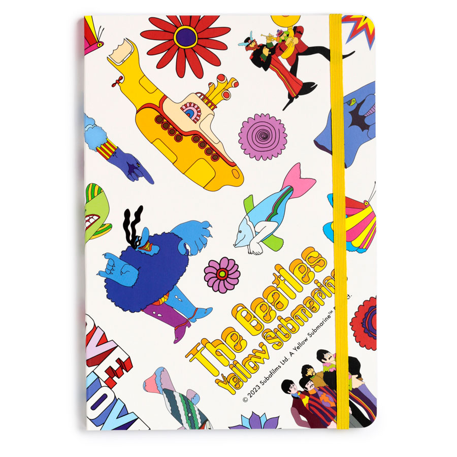 A5 Notepad The Beatles Yellow Submarine