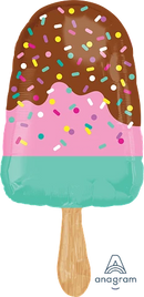 Anagram Happy Ice Cream Bar 35" Foil Balloon