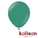Kalisan Retro Sage Green 18-inch latex balloons, 25-pack, decorative latex balloons for celebrations and events.