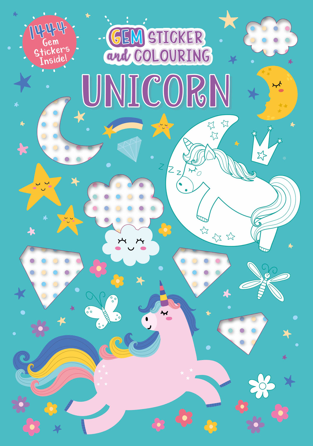 Alligator Products Colouring Book Unicorns