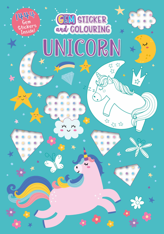 Alligator Products Colouring Book Unicorns