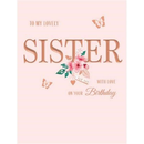 Regal 6 Pack Cards C50 Everyday Birthday Sister