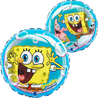 Grabo Foil Balloon SpongeBob 18" (Double Sided)