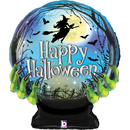 Grabo Foil Balloon Spooky Halloween Crystal 27"
