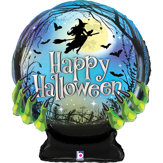 Grabo Foil Balloon Spooky Halloween Crystal 27"