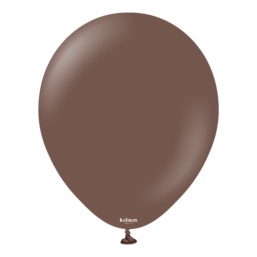 Kalisan Standard Chocolate Brown 18" Latex 25pk