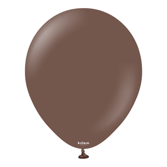 Kalisan Standard Chocolate Brown 18" Latex 25pk