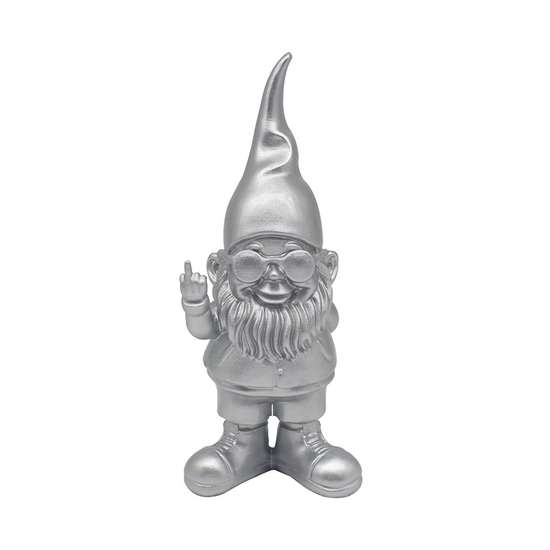 Standing Gnomes Behaving Badly Silver