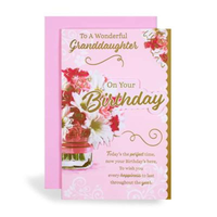 Prelude C375 Birthday Granddaughter 6pk