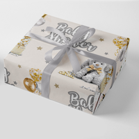 24pk Giftwrap Icons Baby Shower + 12 FREE Tags