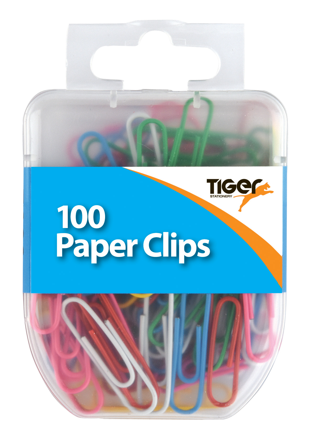 Paper Clips Coloured 35mm 10pk