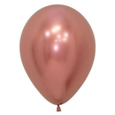 Sempertex Reflex Rose Gold 12" Latex Balloons 50pk