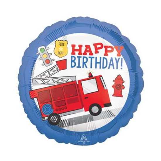 Anagram First Responder Birthday 18" Foil Balloon