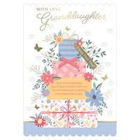 Prelude 6 Pack Cards C90 Birthday Granddaughter