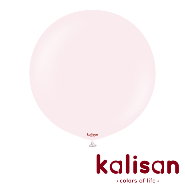 Kalisan Macaron Pale Pink 36" Latex Balloons 2pk
